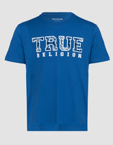 True Religion, Paisley Flocked Logo Tee