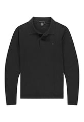 Gaastra, Black Pique Long Sleeves Polo