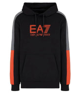 Emporio Armani, Visibility Cotton-Blend Hooded Sweatshirt