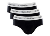 Calvin Klein, Cotton Stretch 3 Pack Hip Briefs Black/White