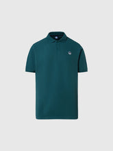 North Sails, Green Mediterranean Polo Shirt With Logo Patch