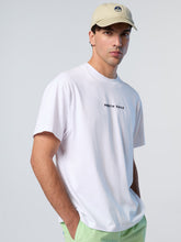 North Sails, White T-shirt with North Sails print