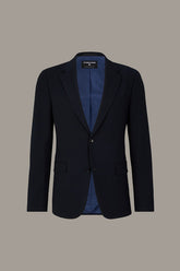 Strellson, Flex Cross Alzer Modular Navy Blazer Jacket