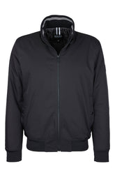 Digel,Black Stand-Collar Bomber Jacket