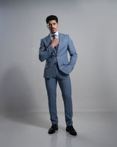 Digel Move, Blue Slim Fit Suit