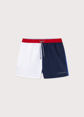 Façonnable,color block swim shorts