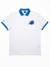 Emporio Armani,Wolf Graphic Polo Shirt - White/Blu