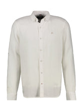 Lerros, White Shirt In Linen-Cotton Blend