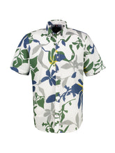 Lerros, White Hawaiian-Style Summer Shirt