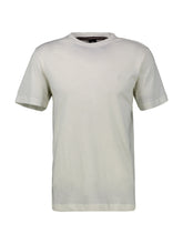 Lerros, White Jersey T-shirt, Loosely Woven
