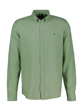 Lerros, Green Shirt In Linen-Cotton Blend