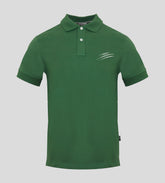 Plein Sport, Green Polo With Scratch Logo