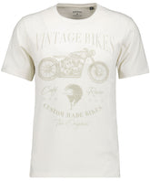 Ragman, White T-Shirt With Laserprint