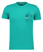 Ragman, Green T-shirt "Comic" With Chest Pocket