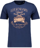 Ragman, Navy T-Shirt with Laser print