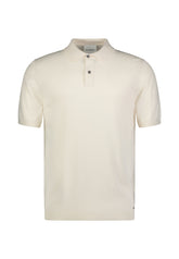 Roy Robson, Off White Knitted Polo Shirt
