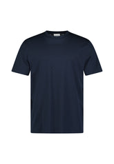 Roy Robson, Jersey Cotton Navy T-Shirt With Pattern