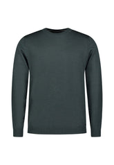 Roy Robson, Virgin Wool Dark Green Pullover