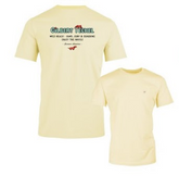 Gilbert Teckel, Yellow T-Shirt With Back Design
