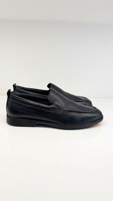 Pedro, Premium Navy Classic Leather Loafers