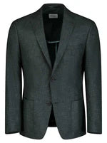 Roy Robson, Linen Mix Forest Green Blazer