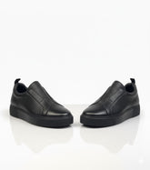 Pedro, Modern Leather Slip-On – Black