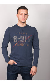 Aeronautica Militare,Long Sleeve T-shirt dedicated to the G-91 Y Yankee plane