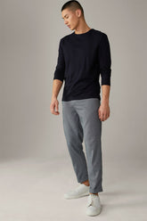 Strellson, Long Sleeve Navy Tyler T-Shirt