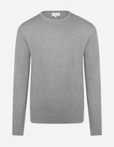 McGregor, Merino Blend Crew Neck Grey Sweater