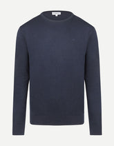 McGregor, Merino Blend Crew Neck Navy Sweater