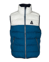 Gaastra ,White Color Blocking Body Warmer Atlantic Summer