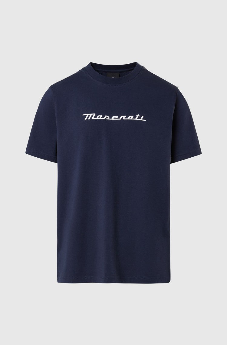 North Sails By Maserati,T-shirt With Maxi Trident