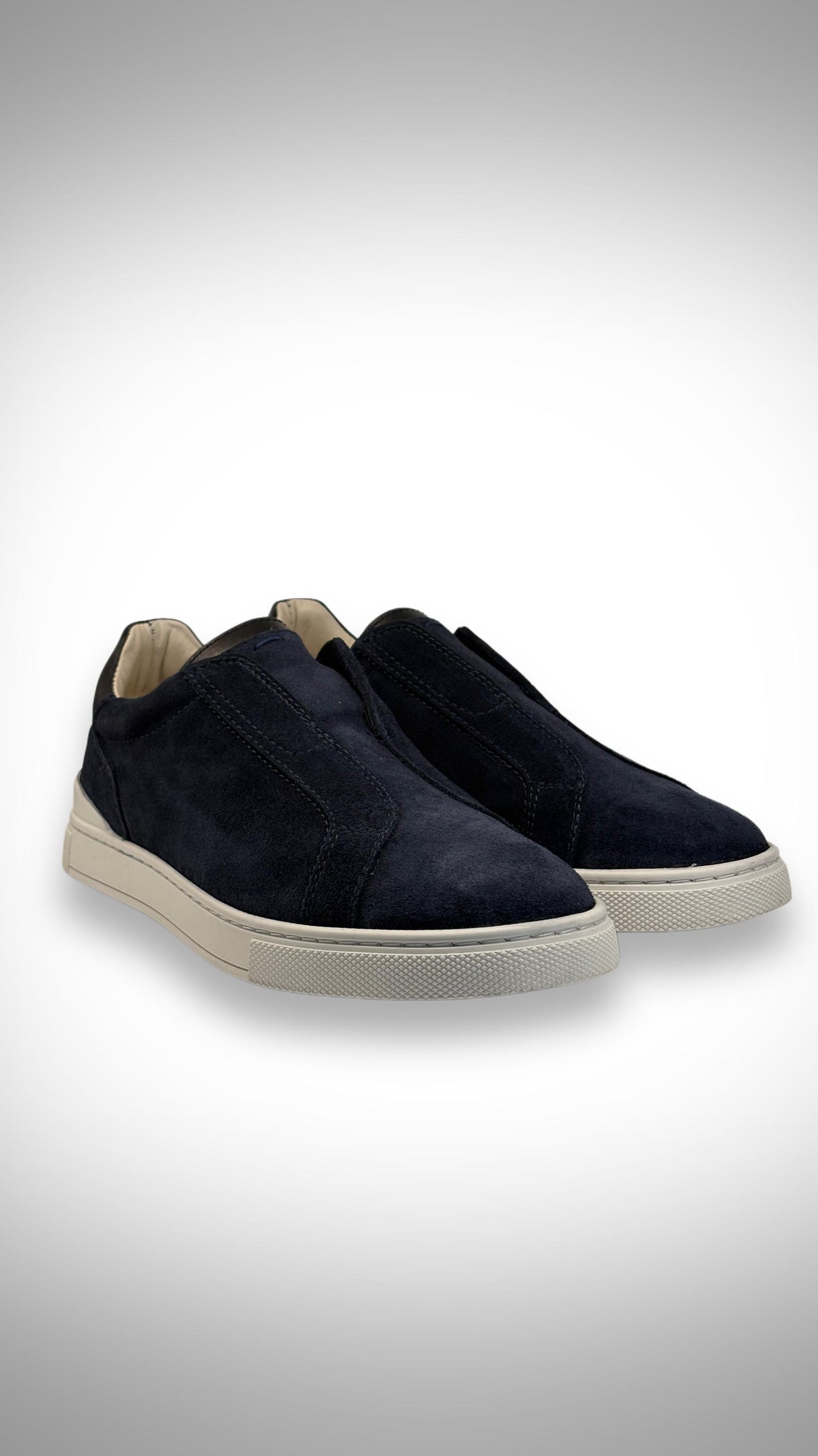 Pedro, Navy Stitch Sneakers