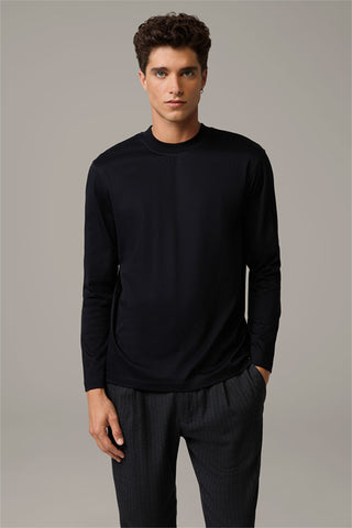 Strellson, Flex Cross Pepe Long-sleeved Top in Navy