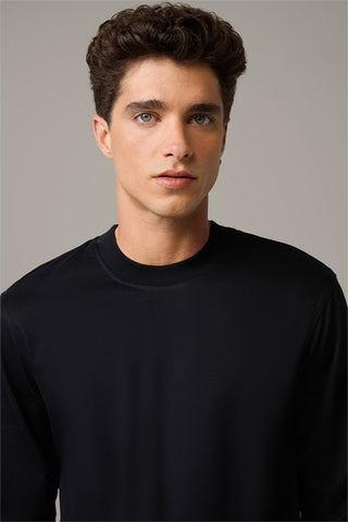 Strellson, Flex Cross Pepe Long-sleeved Top in Navy