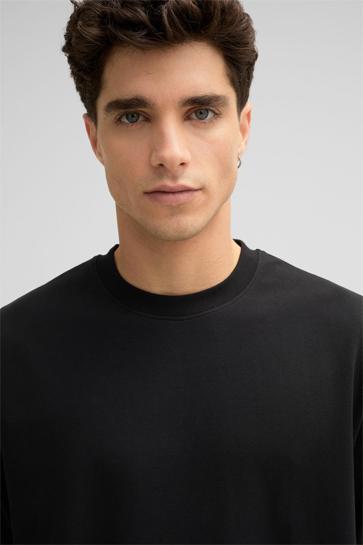 Strellson, Flex Cross Geza T-shirt in Black