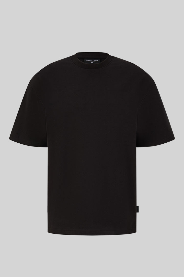 Strellson, Flex Cross Geza T-shirt in Black