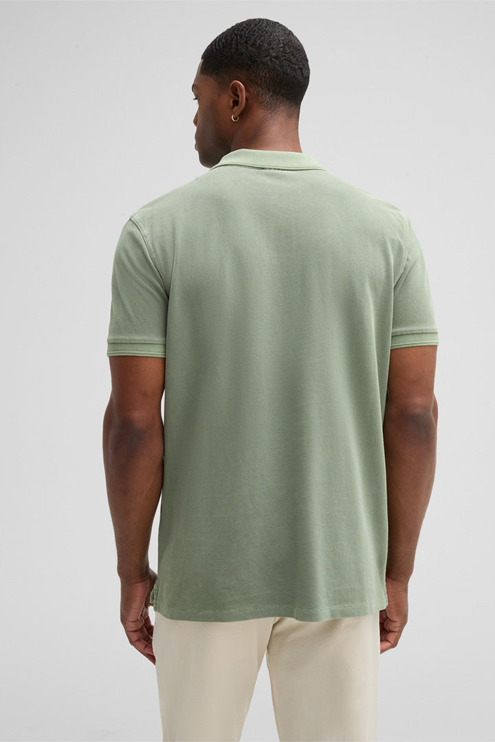 Strellson, Phillip Polo Shirt in Olive