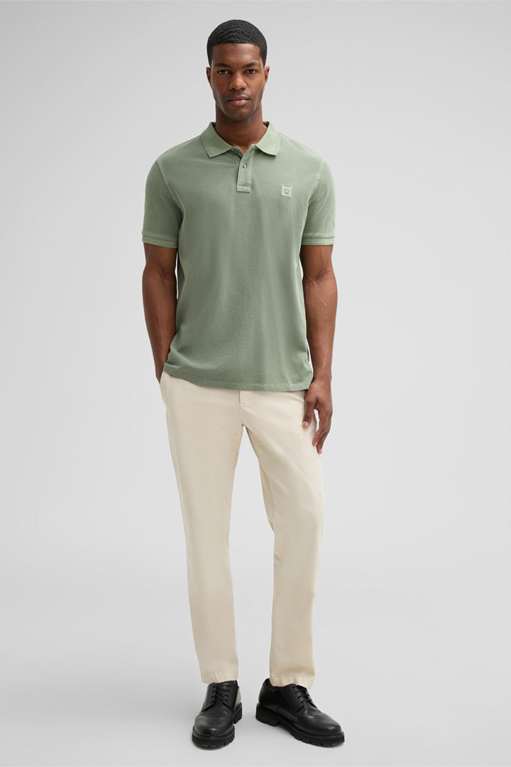 Strellson, Phillip Polo Shirt in Olive