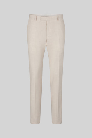 Strellson, Flex Cross Madden Modular Suit Trousers in Light Beige