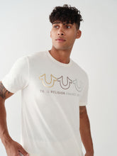 Load image into Gallery viewer, True Religion, Horseshoe Logo Off-White Tee
