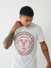 Load image into Gallery viewer, True Religion, White Buddha Logo Tee
