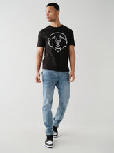 Load image into Gallery viewer, True Religion, Ombre Buddha Graphic Black T-Shirt
