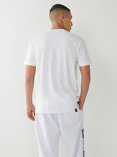 Load image into Gallery viewer, True Religion, Logo Print Horseshoe Silhouette White T-Shirt
