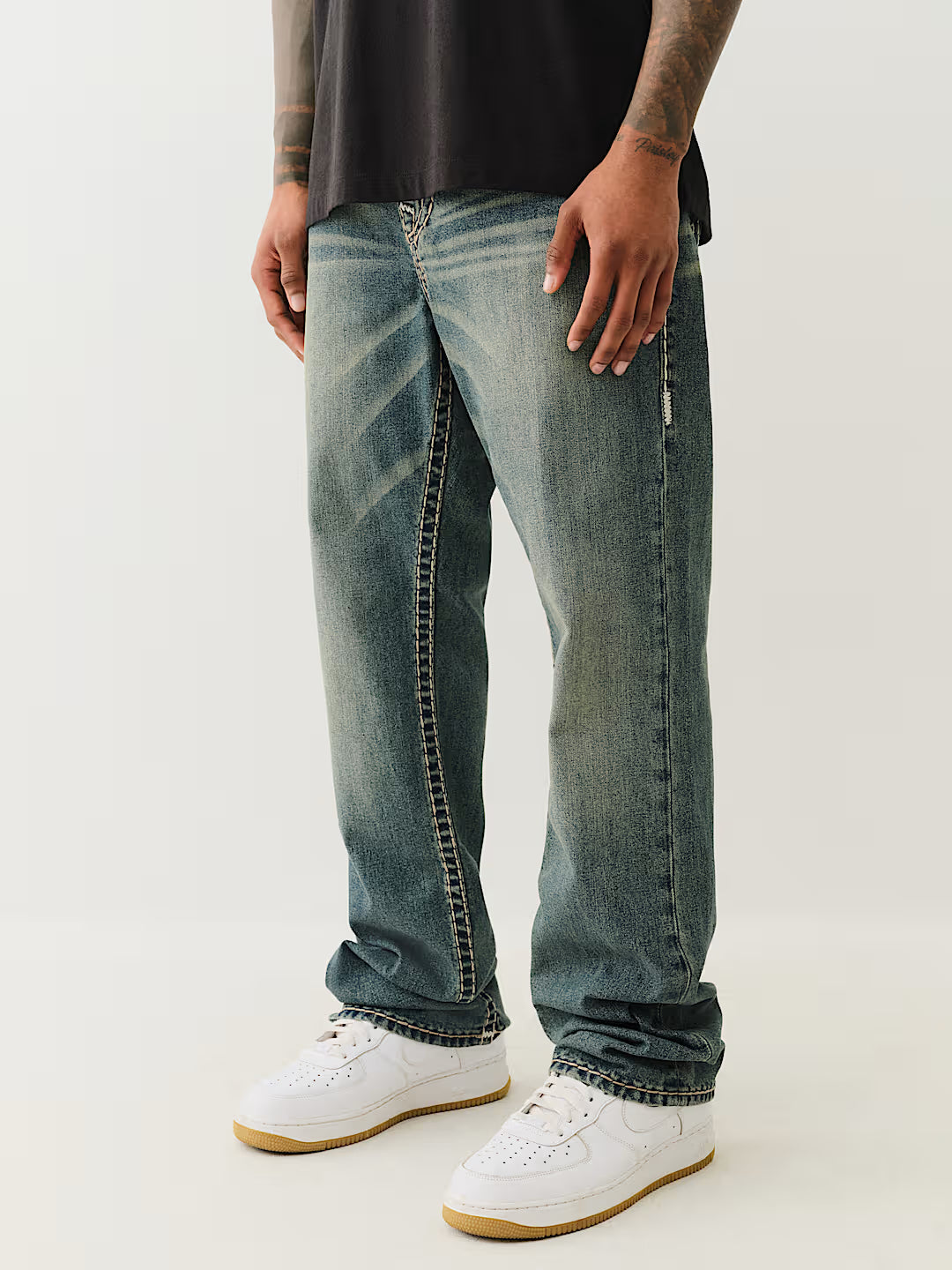 True Religion, Ricky Super T Straight Jeans