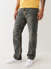 True Religion, Ricky Super T Straight Black Wash Jeans