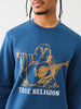 True Religion, Buddha Puff Logo Sweatshirt