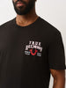 True Religion, Script Logo Black Tee