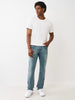 True Religion, Ricky  Straight Western Yoke Medium Wash Jeans