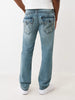 True Religion, Ricky  Straight Western Yoke Medium Wash Jeans